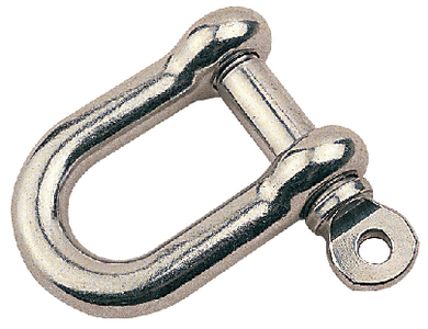 D SHACKLE SS 1/4IN